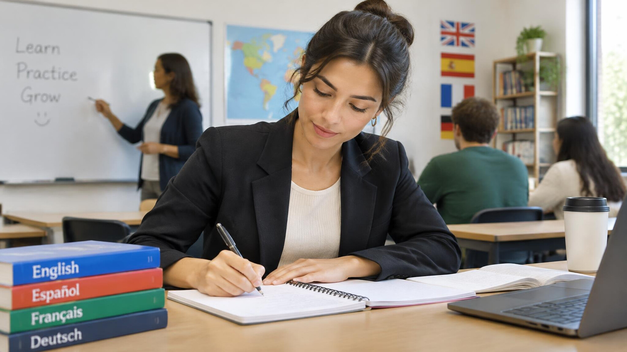 language learning classroom