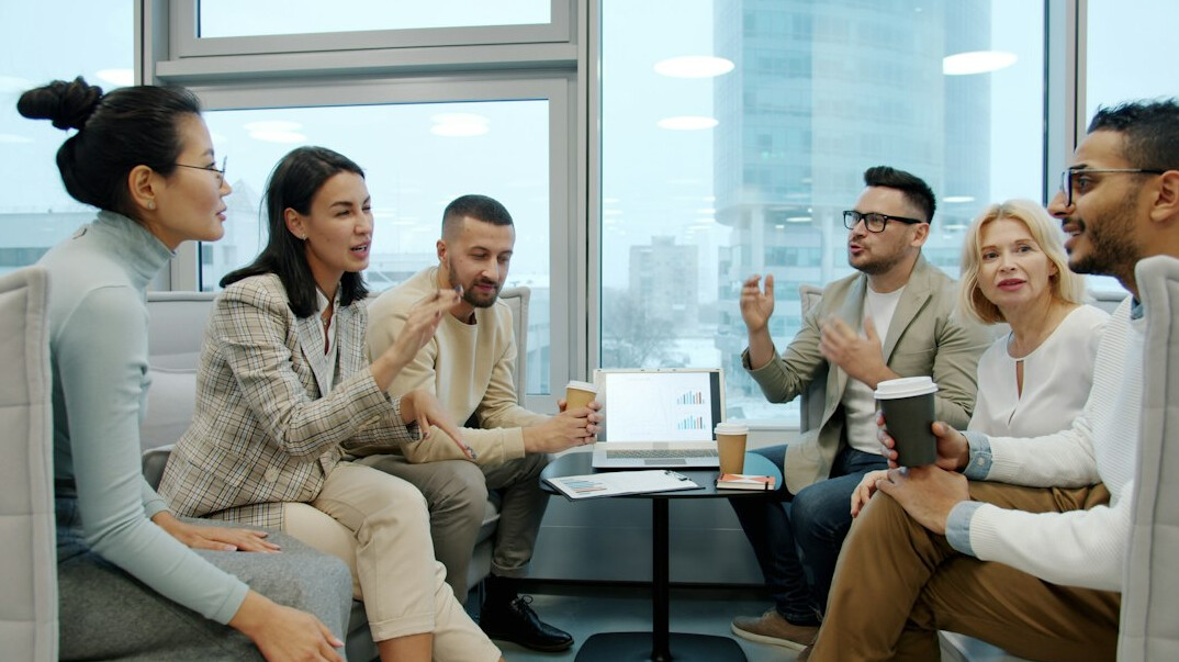 business meeting discussion
